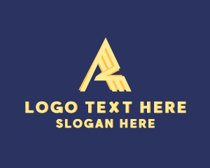 Financial - Professional Business Letter A logo design