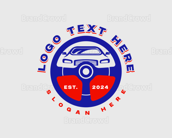 Car Steering Wheel Logo