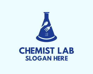 Chemist - Flask Chemist Restaurant logo design