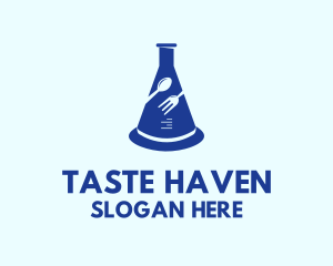 Gastronomy - Flask Chemist Restaurant logo design