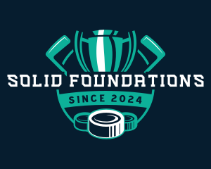 Hockey Puck Tournament  Logo
