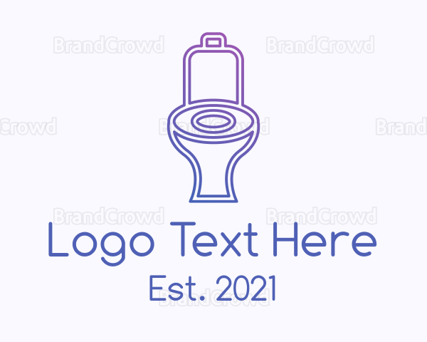 Gradient Restroom Sink Logo