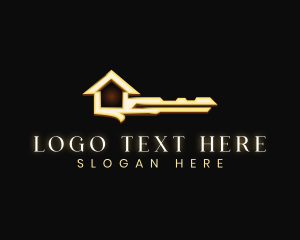 Luxury - Residential Key Properties logo design