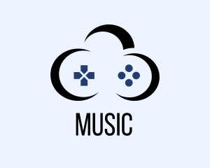 Game Controller Cloud Logo