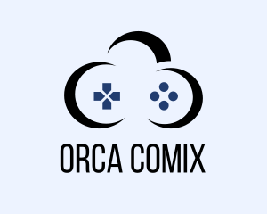 Console - Game Controller Cloud logo design