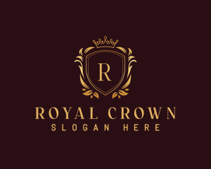 Premium Royal Shield logo design