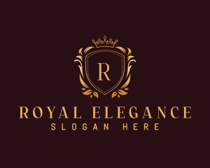 Premium Royal Shield logo design