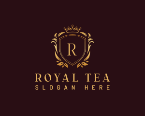 Premium Royal Shield logo design