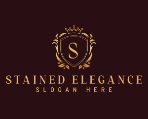 Premium Royal Shield logo design