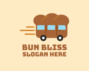 Bun - Bread Express Delivery logo design
