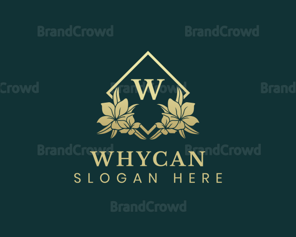Elegant Botanical Flower Logo
