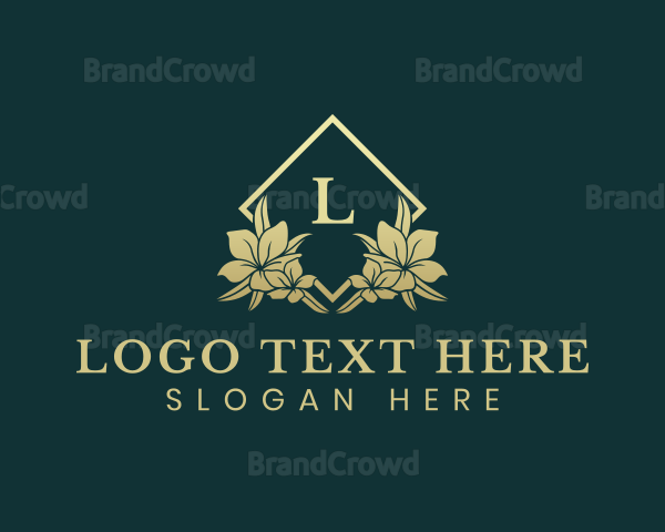 Elegant Botanical Flower Logo