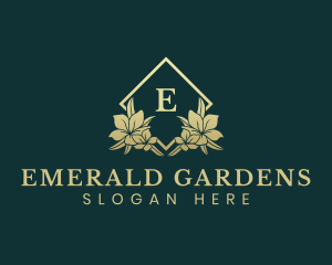 Elegant Botanical Flower logo design