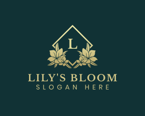 Lily - Elegant Botanical Flower logo design