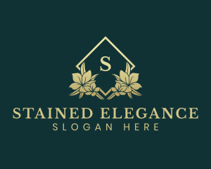 Elegant Botanical Flower logo design