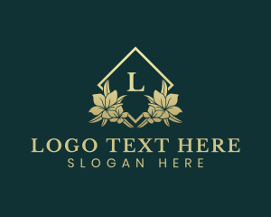 Flower - Elegant Botanical Flower logo design