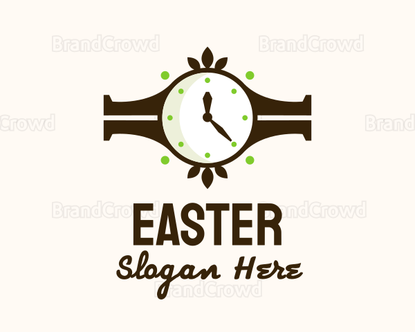 Wall Clock Decoration Logo