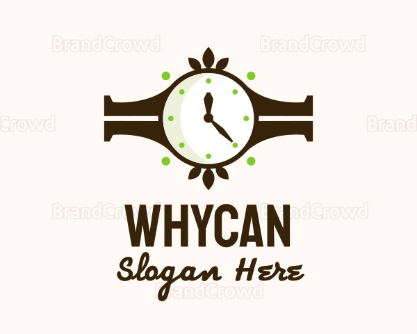Wall Clock Decoration Logo
