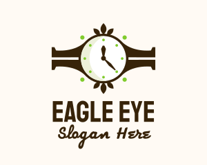 Wall Clock Decoration logo design