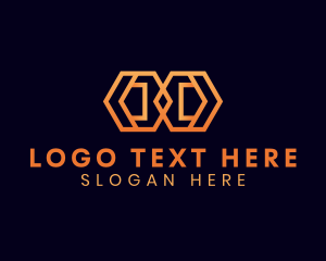 Influencer - Geometric Startup Business logo design