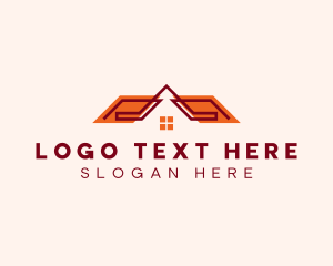 Residential - Home Property Roof logo design