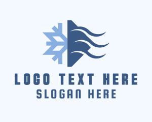 Mechanic - Snowflake Cooling Breeze logo design