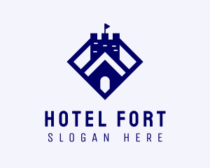 Fort House Property logo design