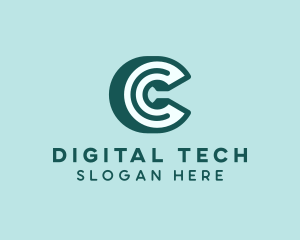 Digital - Digital Fintech Crypto logo design