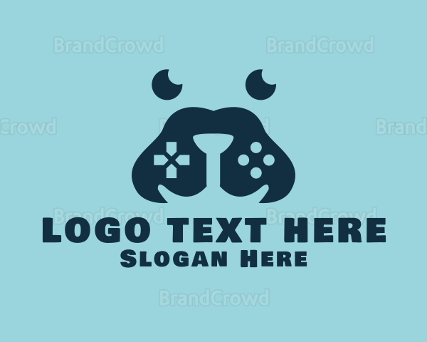 Dog Snout Gaming Controller Logo