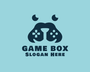 Xbox - Dog Snout Gaming Controller logo design