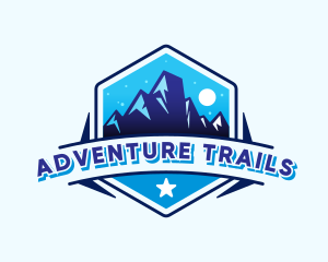 Mountain Peak Adventure logo design