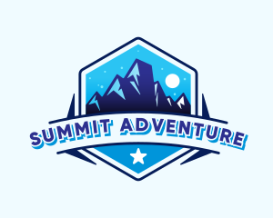 Climbing - Mountain Peak Adventure logo design