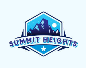 Climbing - Mountain Peak Adventure logo design