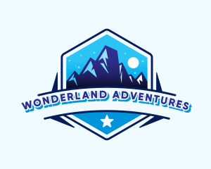 Mountain Peak Adventure logo design