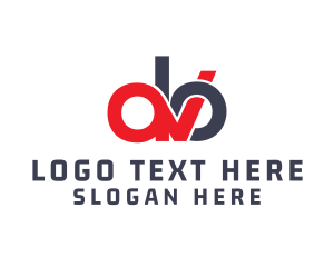 Merchandise - Letter ALVO logo design
