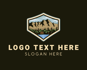 Trip - Outdoor Cabin Lodge logo design