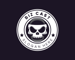 Skull Mask Gaming Logo