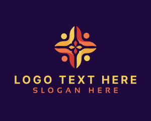 Support - People Support Organization logo design