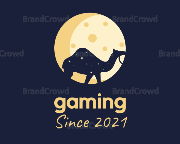 Night Camel Moon Logo