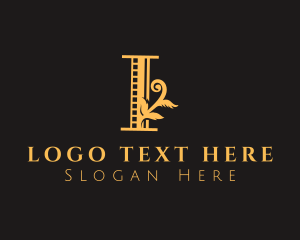 Letter I - Luxury Jewelry Boutique logo design