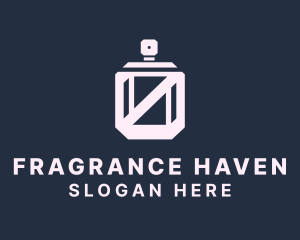 Pink Luxury Perfume logo design