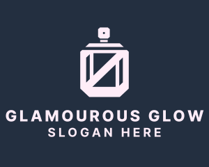Glamourous - Pink Luxury Perfume logo design