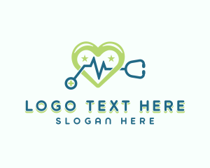 Nursing Home - Cardiology Medical Hospital logo design