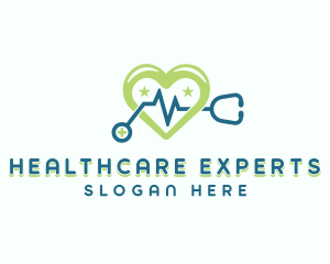 Cardiology Medical Hospital logo design