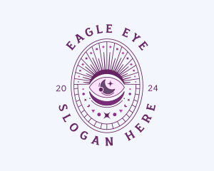 Eye Cosmic Astrology logo design