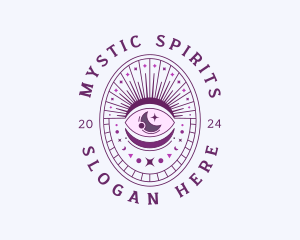 Eye Cosmic Astrology logo design