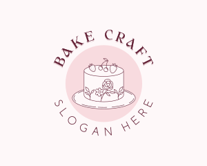 Sweet Baking Cake logo design