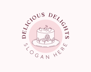 Sweet Baking Cake logo design