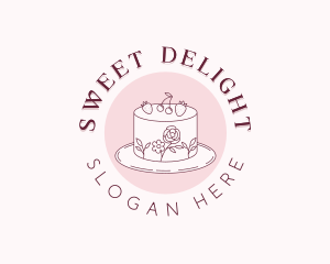 Sweet Baking Cake logo design