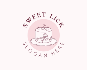 Sweet Baking Cake logo design